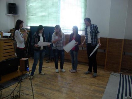 Aktivita prednášky - študenti Strednej odbornej školy